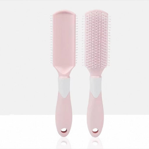 Women Hair Comb Macaron Massage Brush Color Ribs Comb Anti-Static Hair Brush Soft Tooth Comb
