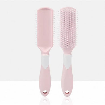 Women Hair Comb Macaron Massage Brush Color Ribs Comb Anti-Static Hair Brush Soft Tooth Comb