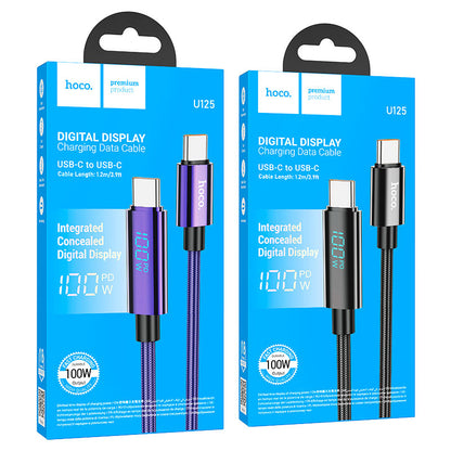 HoCo Type-C to Type-C “U125 Benefit” PD 100W Fast Charge 120CM