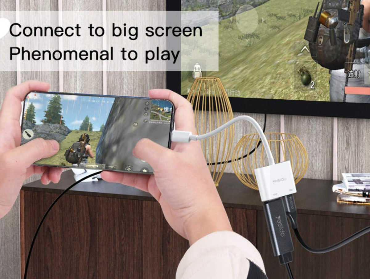 Yesido Lightninng to HDMI Audio Video Adapter, HM06