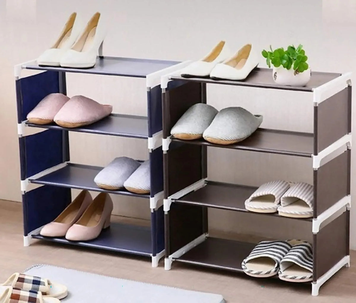 4 Tier Multi-Functional Combination Simple Shoe Cabinet