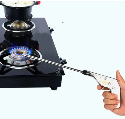Electronic Sparking Gas Fire Ignitor Stainless Steel Sparking Lighter (10.5/ 14 Inches)- 1Pc