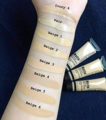 MISS ROSE Waterproof BB Cream Foundation Beige 5 Full Coverage Concealer
