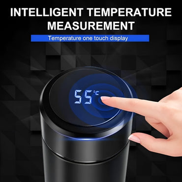 Smart Vacuum Flask 500Ml – LED Temperature Display Bottle