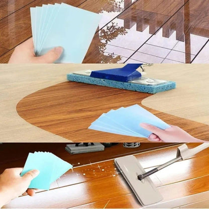 30 Pcs Floor Tile Clean Cleaning Slices with Fresh Fragrance Floor Cleaner