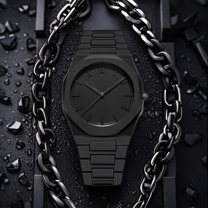 Men’s Arabic Quartz Watch – Simple Business Style Fashion Wristwatch