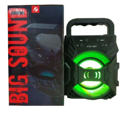 Rechargeable Bluetooth Speaker: Wireless Audio with FM Radio, USB, TF & AUX Support