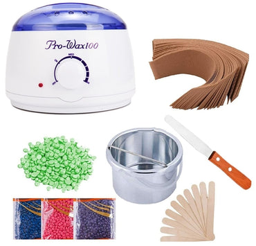 Wax Warmer Hair Removal Waxing Kit Hair Remover Tool (100G Wax Beans Free)