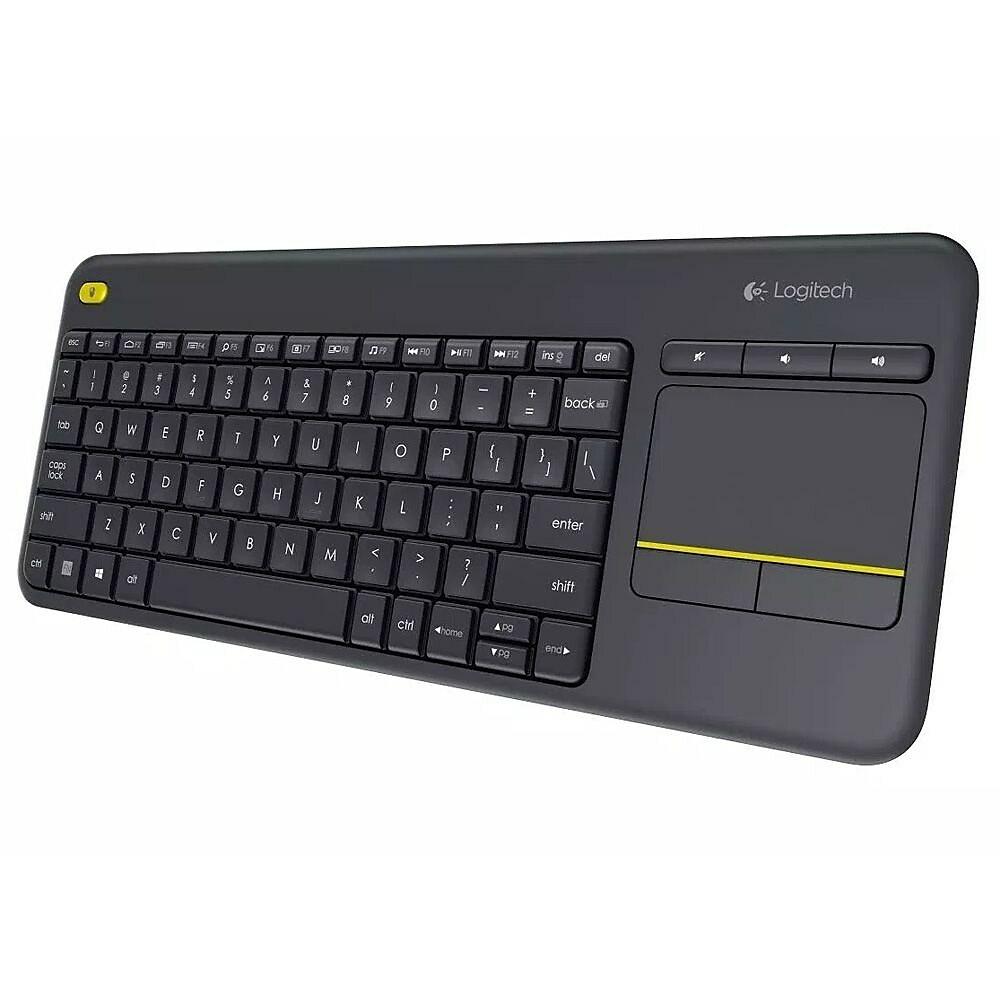 LOGITECH K400 Plus Wireless Keyboard With Touch Pad - 100% Authentic