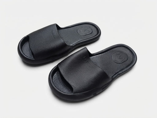 Matte Black Comfort Slides