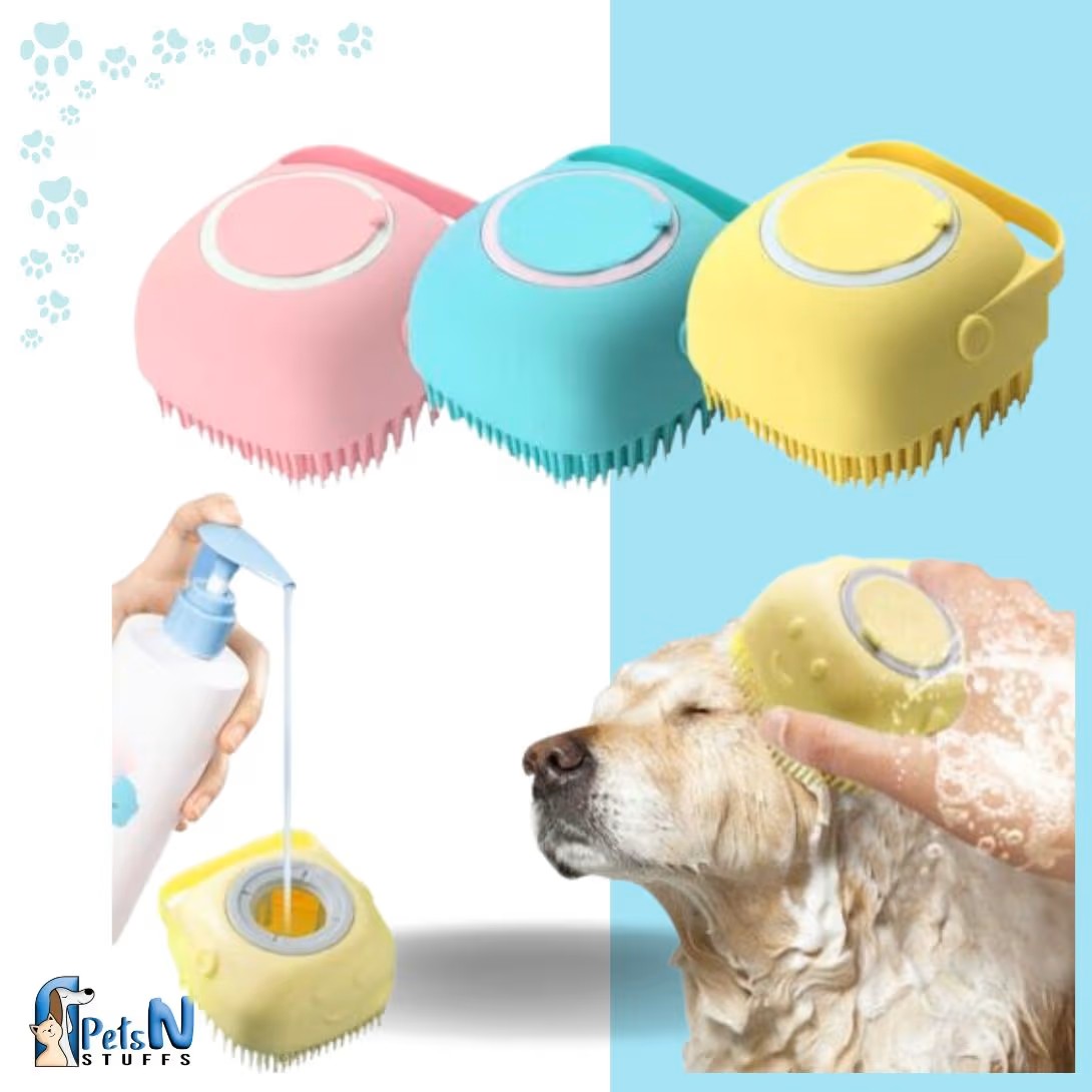 Pet Silicone Massage Bath Brush