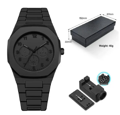 Men's Arabic Quartz Watch - Simple Business & Casual Fashion Wristwatch
