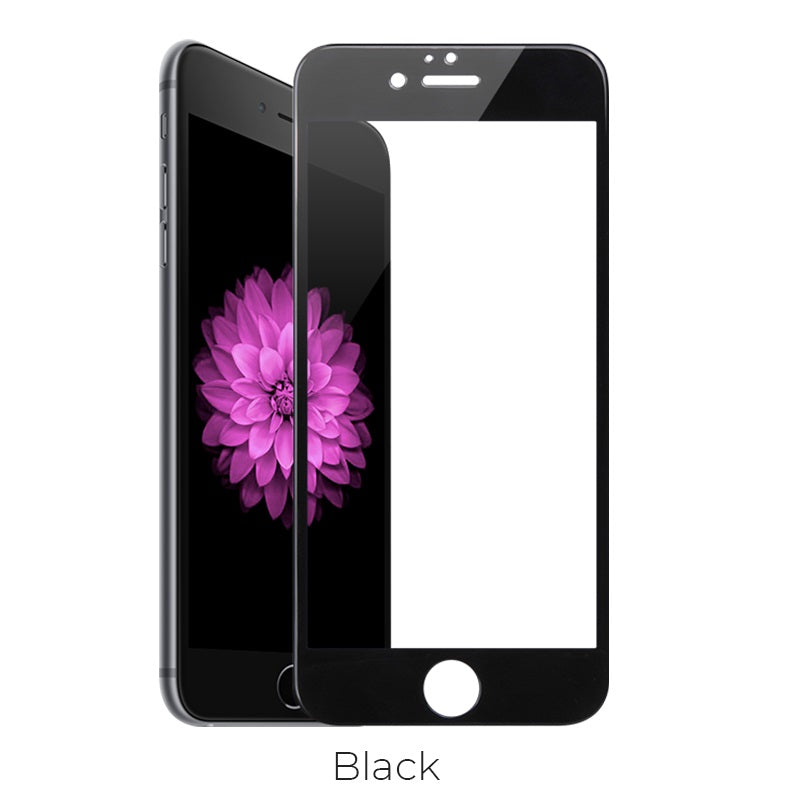 Black Full Glue Full Tempered Glass For IP 6 / 6s / 6Plus /  6s Plus / 7 / 7Plus / 8 / 8 Plus / SE / 5 / 5S / 5C