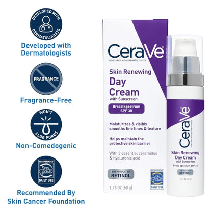 CeraVe Skin Renewing Day Cream – 50G