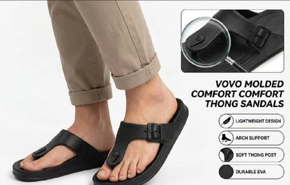 Men Molded Comfort Thong Sandals