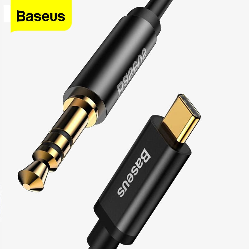 Baseus Yiven Type-C Male To 3.5 Male Audio Cable M01