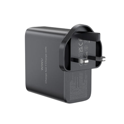 WiWU 140W Intelligent Display GaN Charger 3C1A - Wi-G028