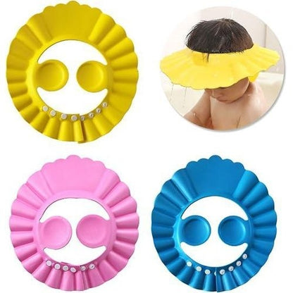 Soft Adjustable Bath Cap for Toddler/Baby/Kids|Soft & Flexible Material