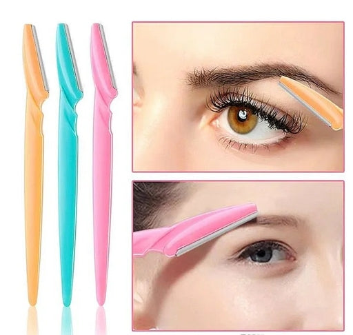 Portable Tinkle Eyebrow Razors - 3