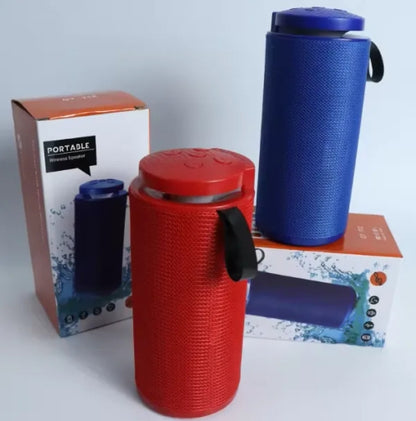 TG-112 Wireless Bluetooth Speaker with Subwoofer, Portable Rechargeable Soundbar with TF Card, MP3