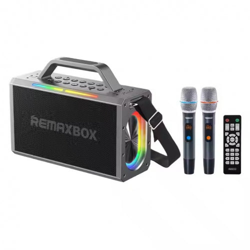 REMAX RB-M61 SPEAKER 5.4 CRIMSOY SERIES PORTABLE WIRELESS SPEAKER WITH LIGHTS (140W)