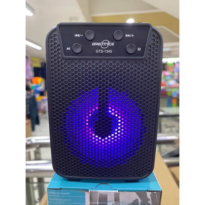 Bluetooth Rechargeable Speaker with FM Radio, TF Memory Card Reader and USB Pen Drive