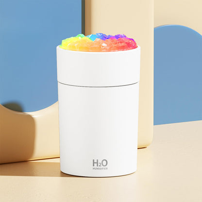 500Ml Mini Portable Colorful LED Night Light Ultrasonic Air Humidifier USB Mist Maker Water Drop H20