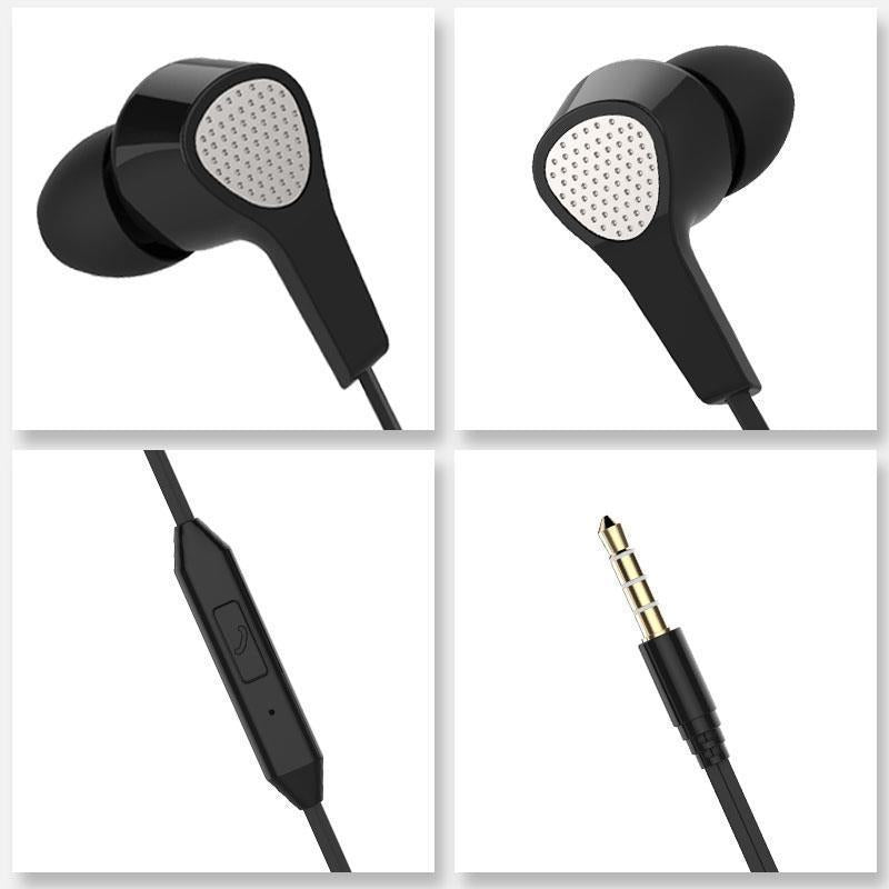 YWZ  - Super Bass Earphones In-Ear Handsfree Earbuds - Hi-Fi Stereo Precesion Bass In-Line Mic Noise Isolation