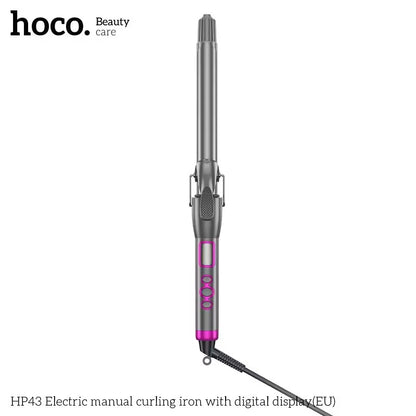 Hoco HP43 Electric Manual Curling Iron with Digital Display 50W