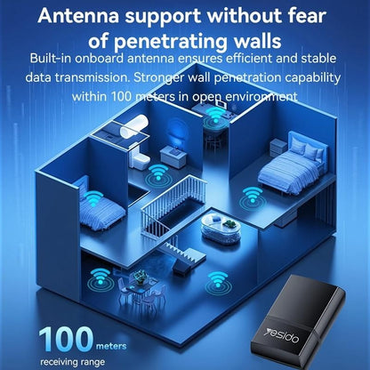 Yesido WP10 WiFi Wireless Adapter 150Mbps High Speed USB WiFi Receiver