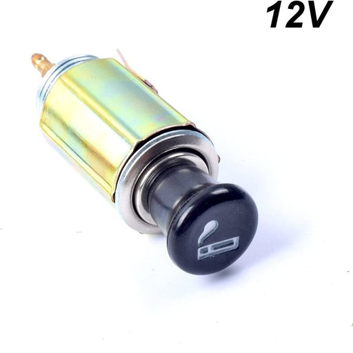 DC 12V Car Auto Cigarette Lighter Replacement Plug & Socket Assembly Set