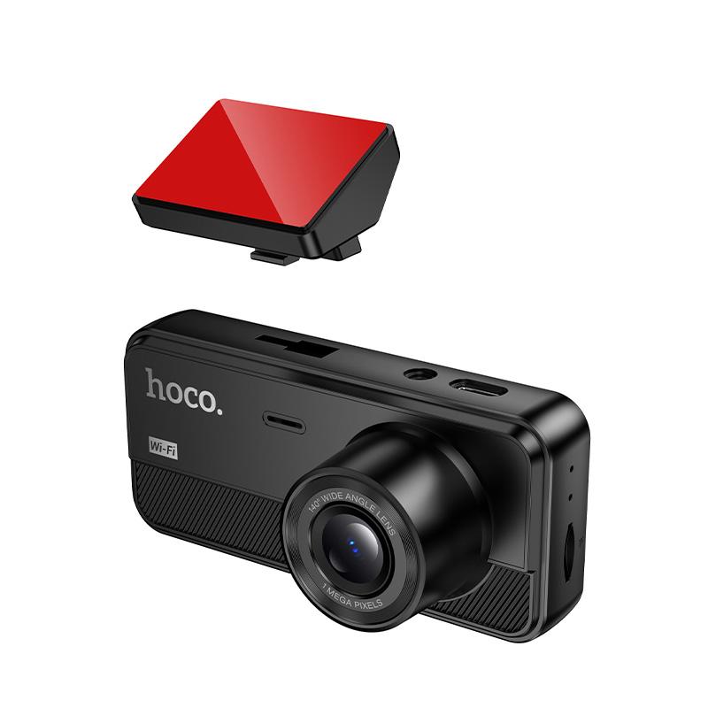 HOCO DV15 2inch Screen Display Three-way Driving Recorder Car Dash Camera 720P 30fPs