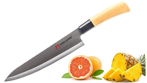 8 Inch Premium Ying Guns Stainless Steel Shasimi Japanese Knife (8 Inch Blade + Aprox. 5 Inch Handle