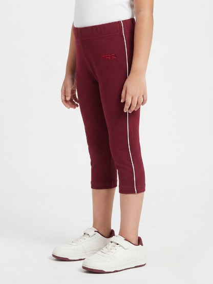 TRE Sportswear – Girl’s (Kid’s) Dry Fit Cotton 3 Quarter Sports Pant