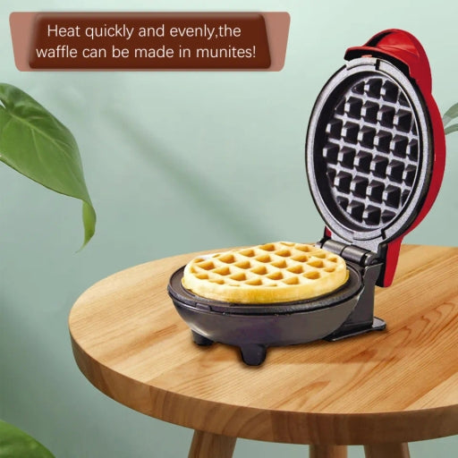Mini Waffle Maker Breakfast Machine Non Stick