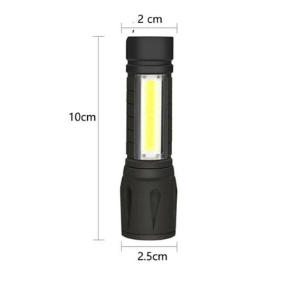 Rechargeable Mini LED Flashlight, USB, High Powerful Flashlight Water Resistant,Mini Torch