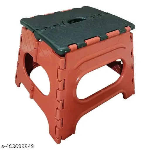 Plastic Folding Small Stool /Chair Portable Thickened Household Space-Saving Outdoor