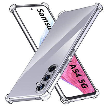 Transparent Airbag Bumper Back Cover For Samsung Galaxy A54 5g / A34 / A24