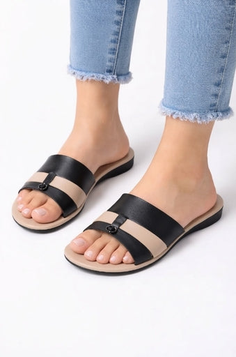 Women Pu Lightweight Slippers