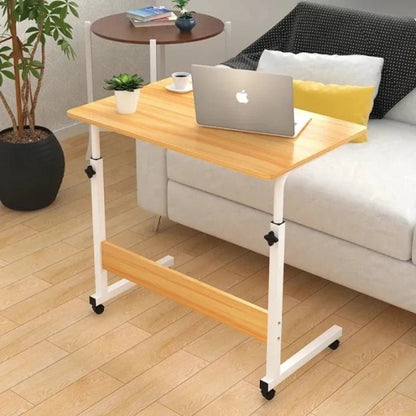 Simple Small Folding Table Movable Bedside Table