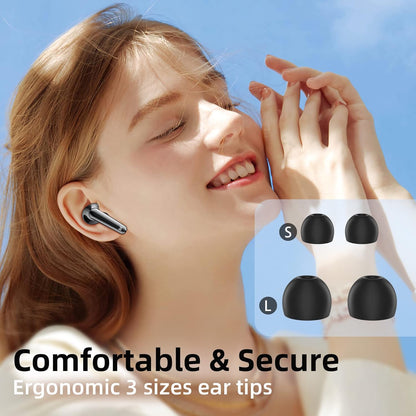 Monster N-Lite 203 AirLinks Wireless Earbuds Bluetooth Headphones HiFi Stereo, Wireless Earphones with 30H Playback, Type-C Charging, HD Clear Call