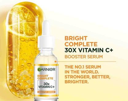 Garnier Bright Complete Bright Complete Vitamin C Booster Serum 30Ml Face Serum