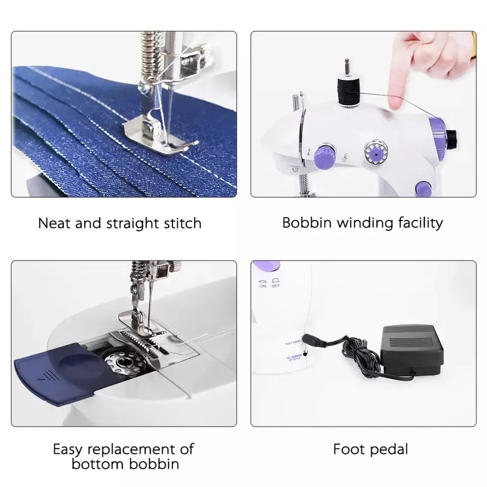 4 In One Compact and Portable Sewing Machine