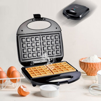 Sokany Waffle Maker SK-114, Portable 2-Slice Square Nonstick Waffle Maker with Easy Handle