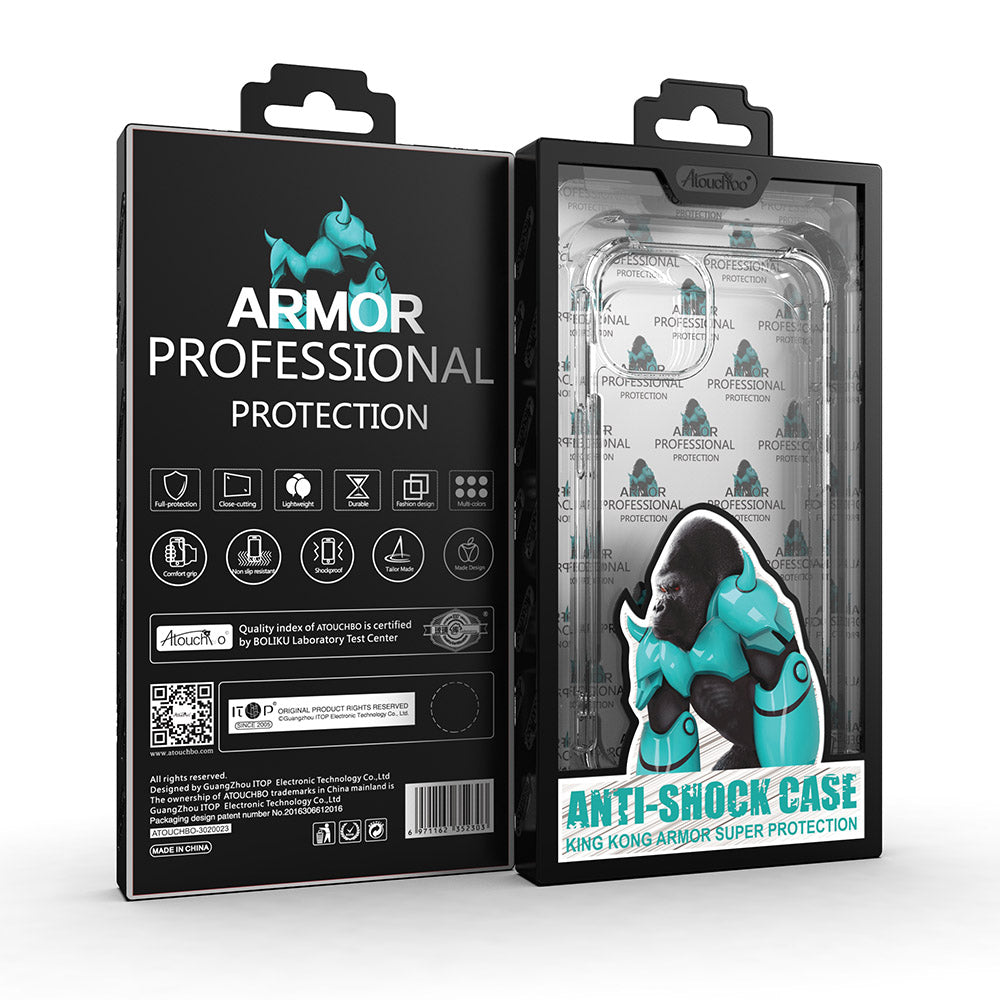 AtouchBO King Kong Armor Anti-Burst Case for i Phone 14 / 14 PRO / 14 PLUS  / 14 PRO MAX