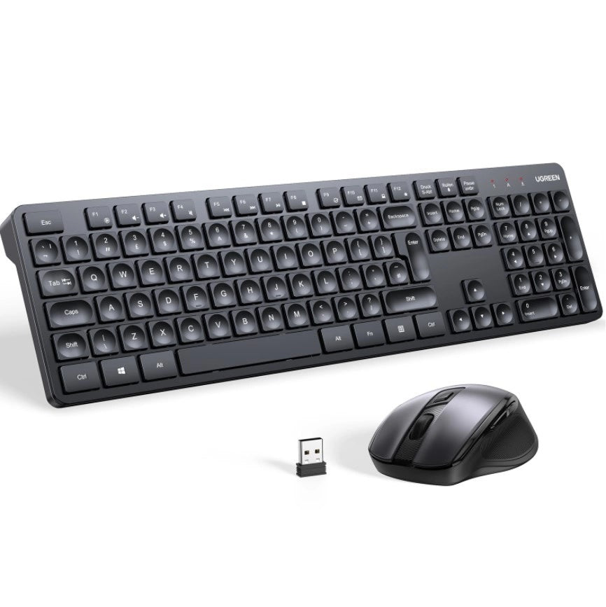 Ugreen MK006 Wireless Mouse and Keyboard Set 2.4Ghz - 15720