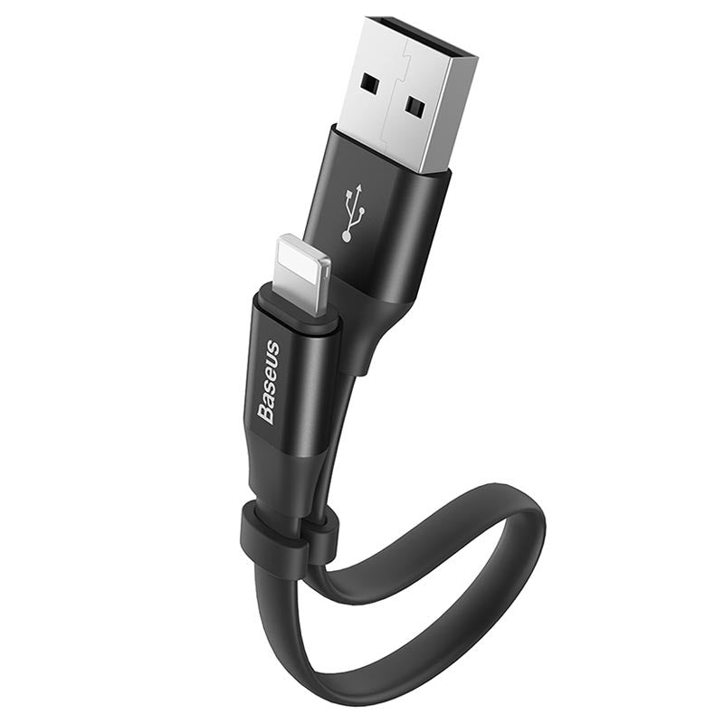 Baseus Nimble 2A 8 Pin Transfer Data Charging Cord 23CM Bold High-quality Core for 8 Pin i Phone