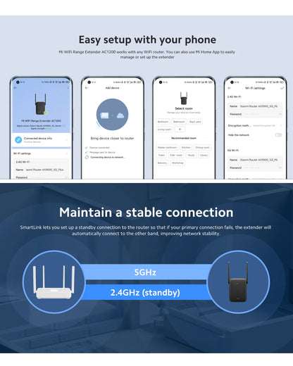 MI WIFI RANGE EXTENDER AC1200