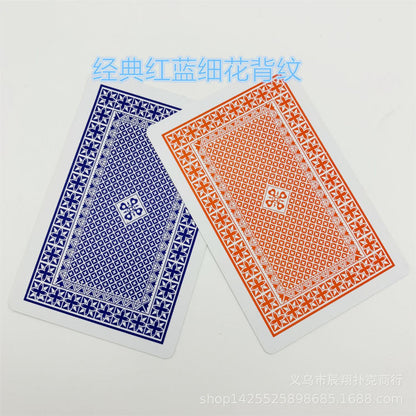 Personalized Waterproof Plastic Playing Cards – Royal Poker Deck with Clear PVC Case