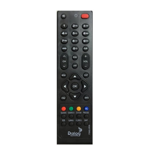 Dialog Satellite TV Receiver Remote Control IR DTV - FSM2-IR50
